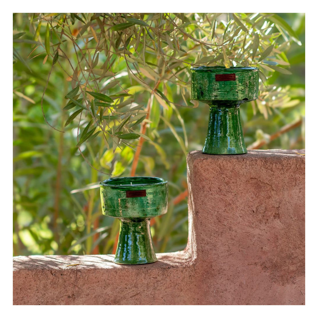 Tamegroute Green Cup Candle
