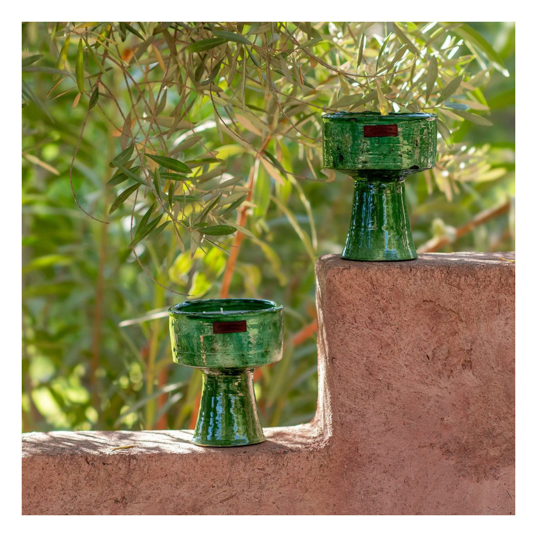 Tamegroute Green Cup Candle