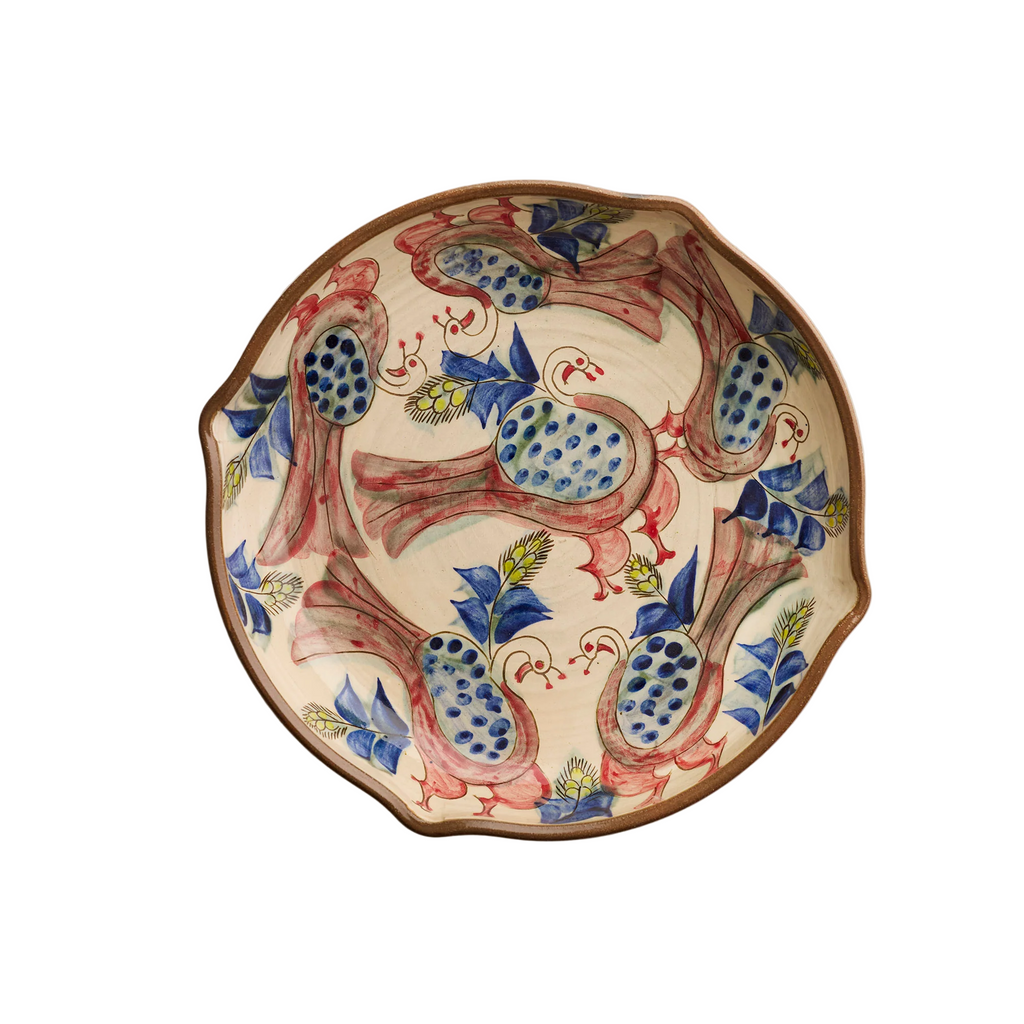 Handcrafted Manial Peacock Tagine