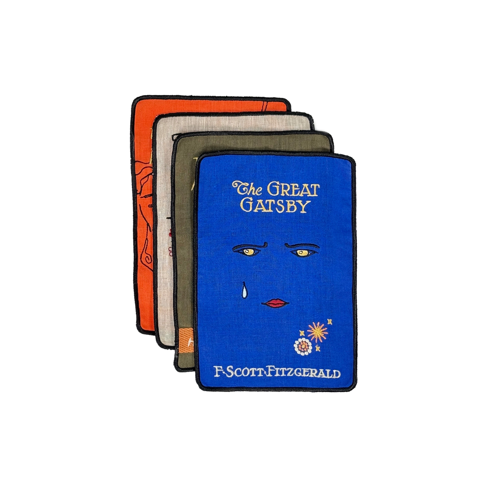 Great Books Cloth Cocktail Napkins Set