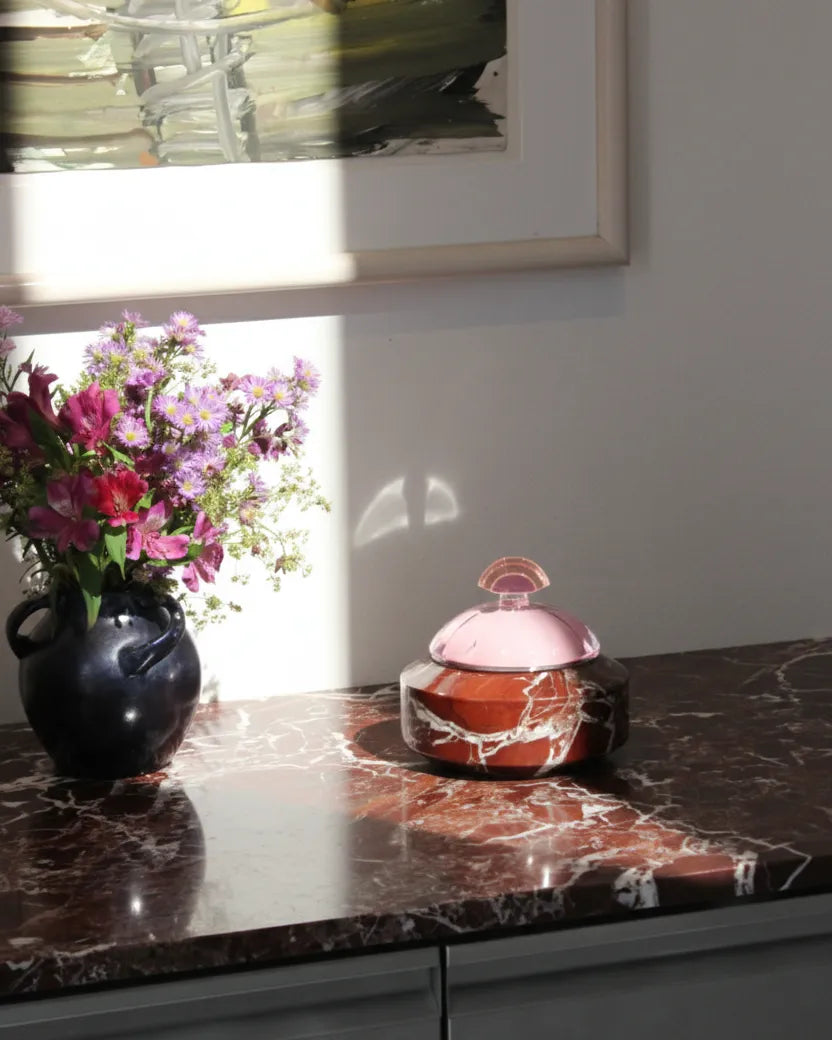 Crystal Cherry Bonbonniere