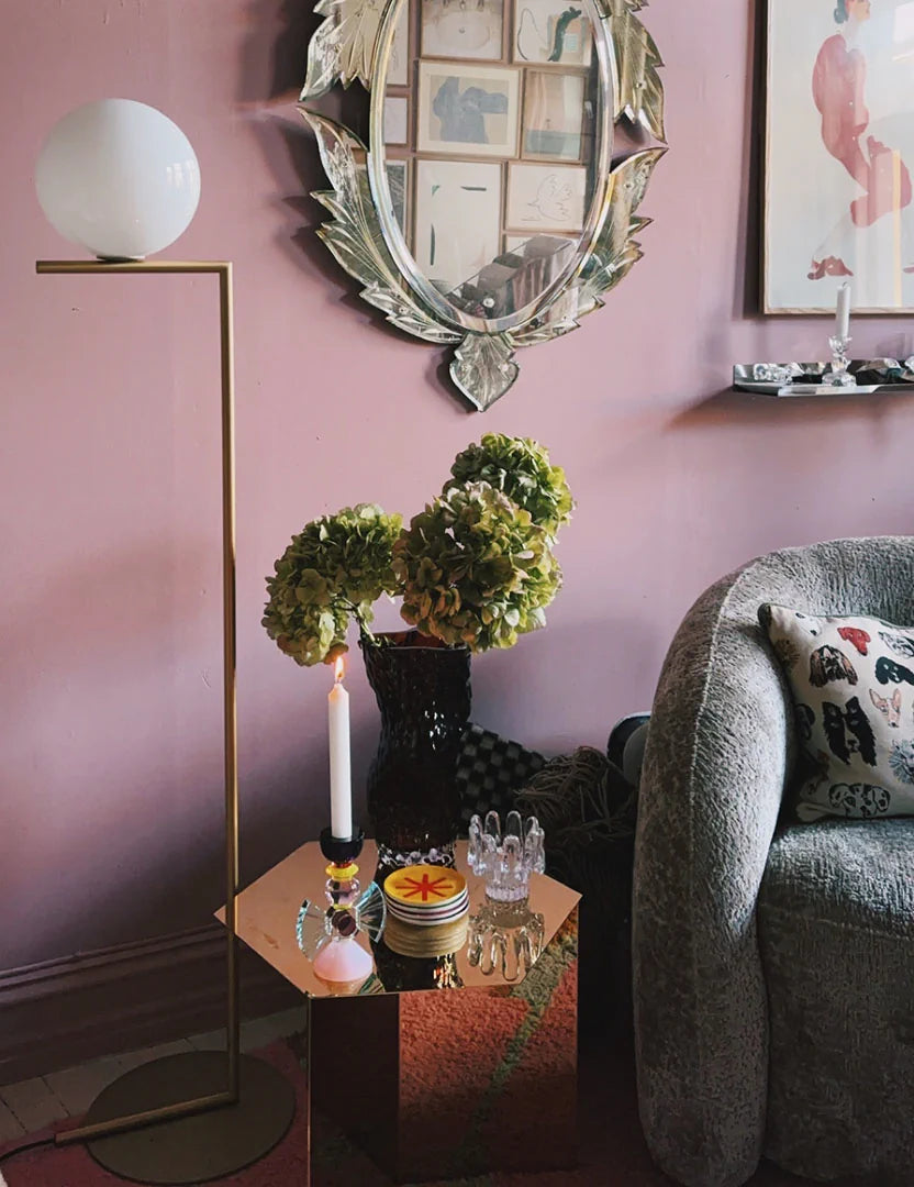 Crystal Laguna Candle Holder