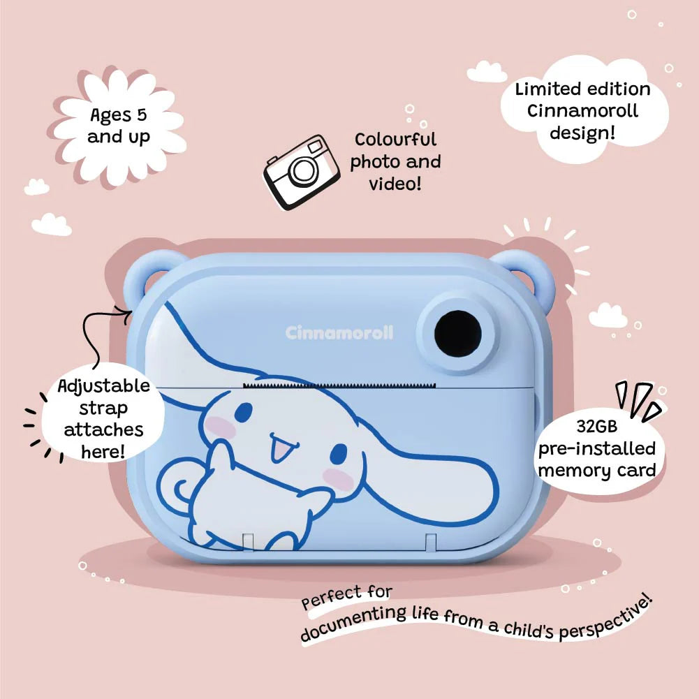 Cinnamoroll Instant Print Digital Camera