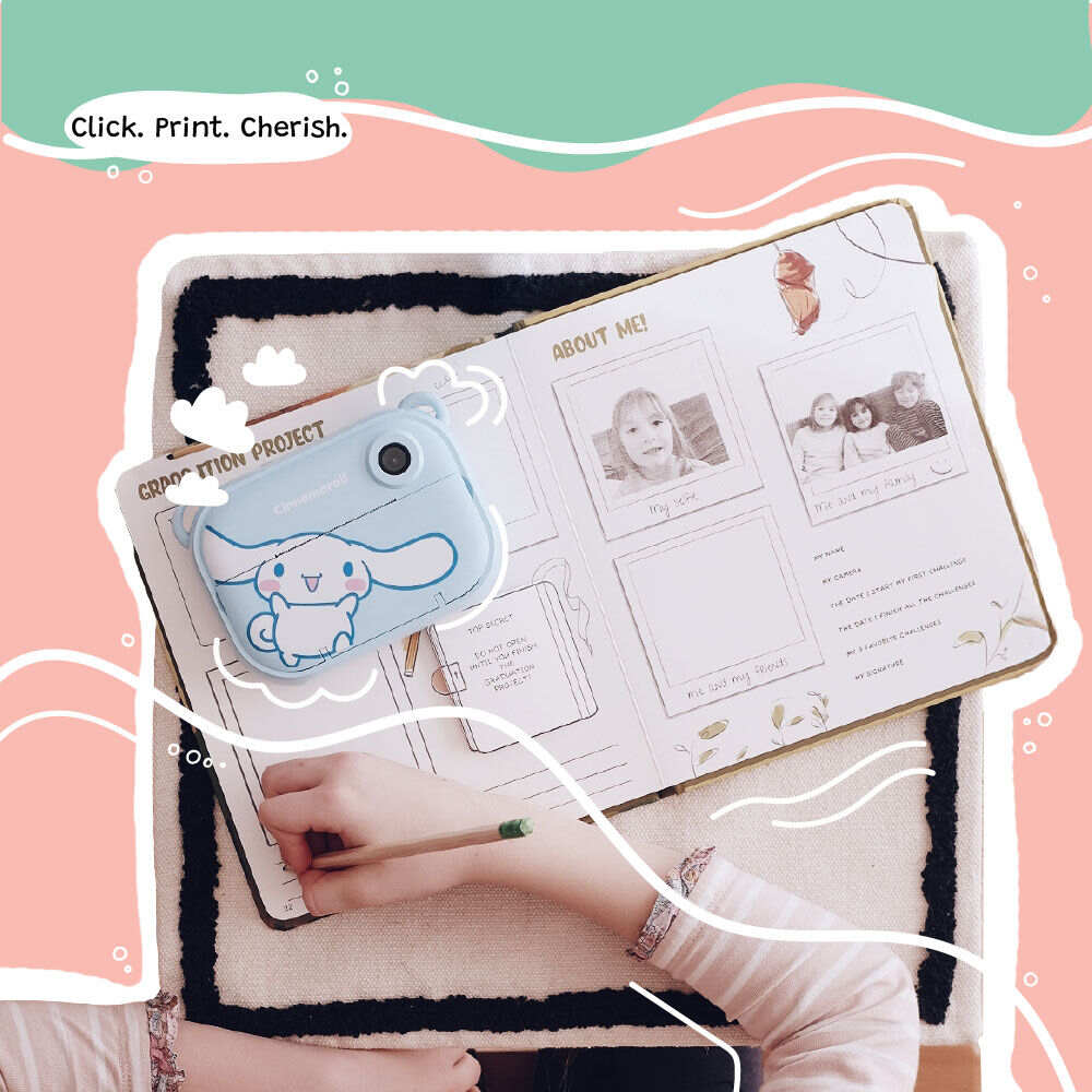 Cinnamoroll Instant Print Digital Camera