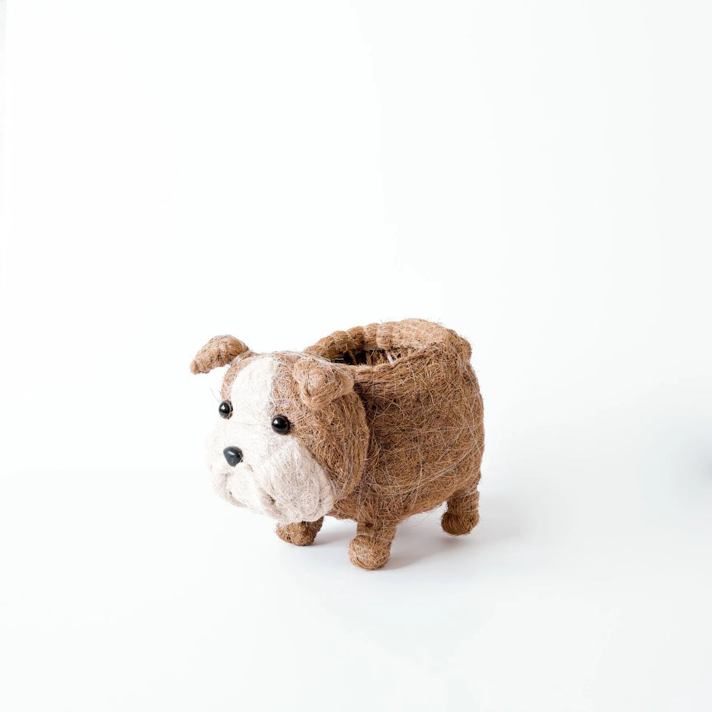 Handcrafted English Bulldog Animal Planter