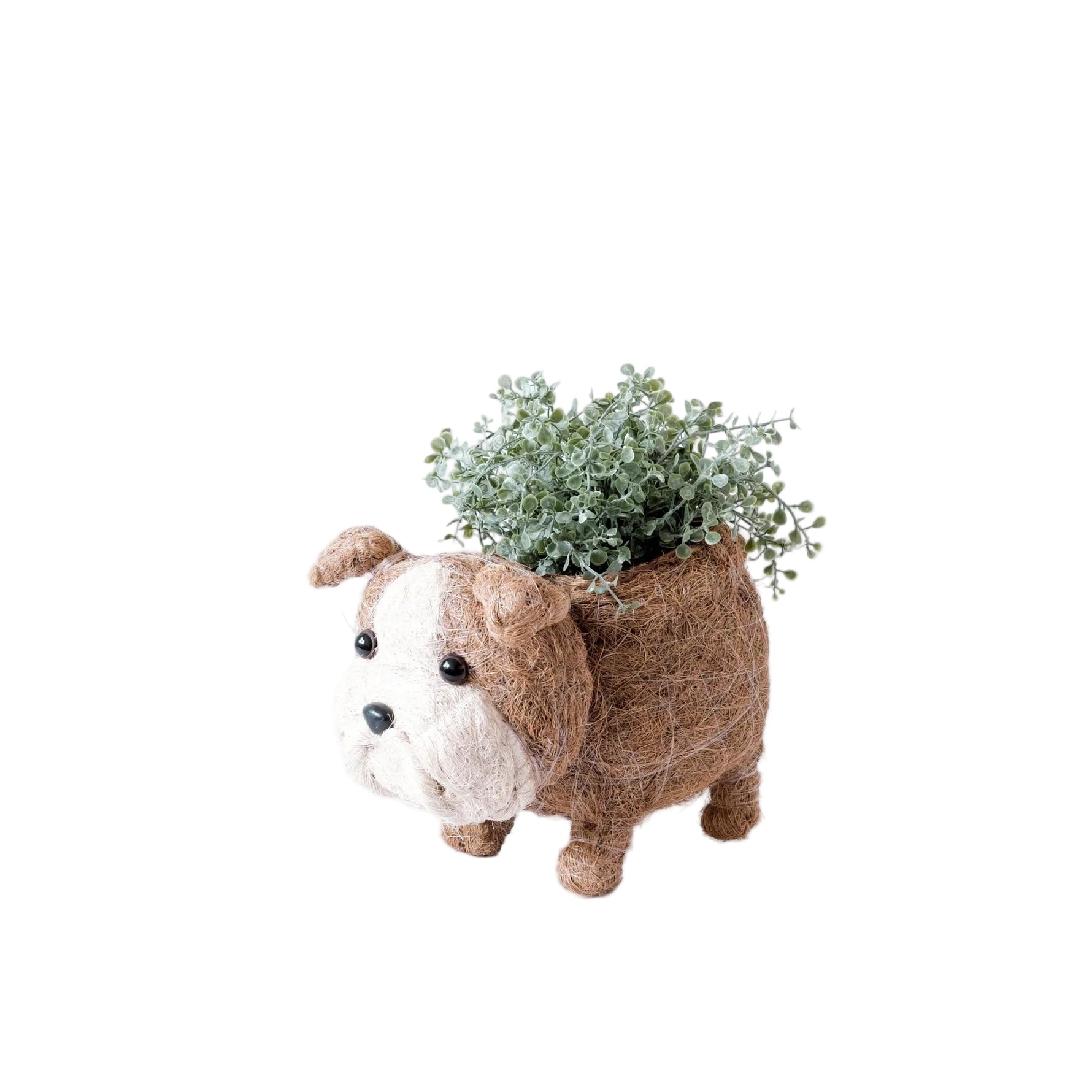 Handcrafted English Bulldog Animal Planter