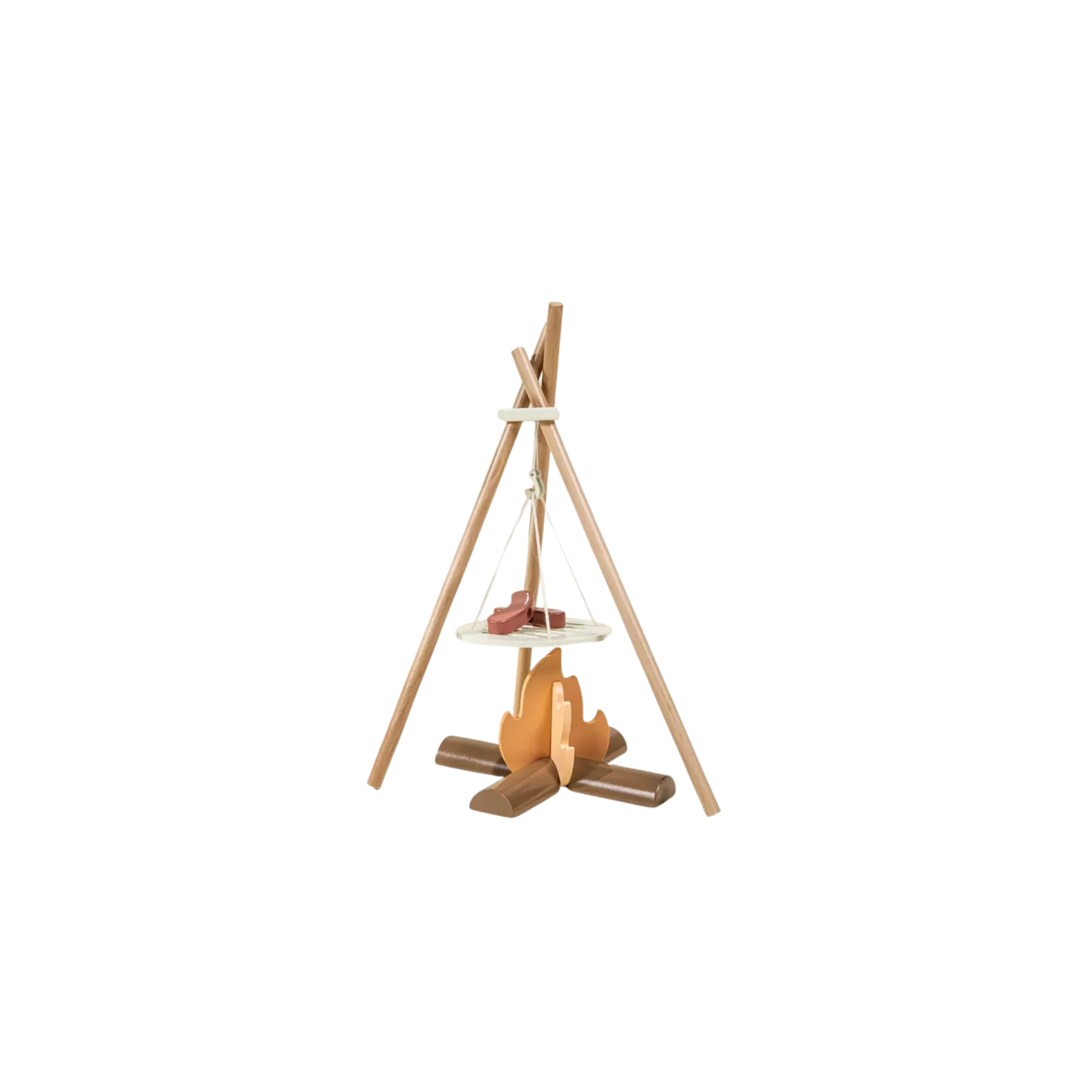 Wooden Camping Playset
