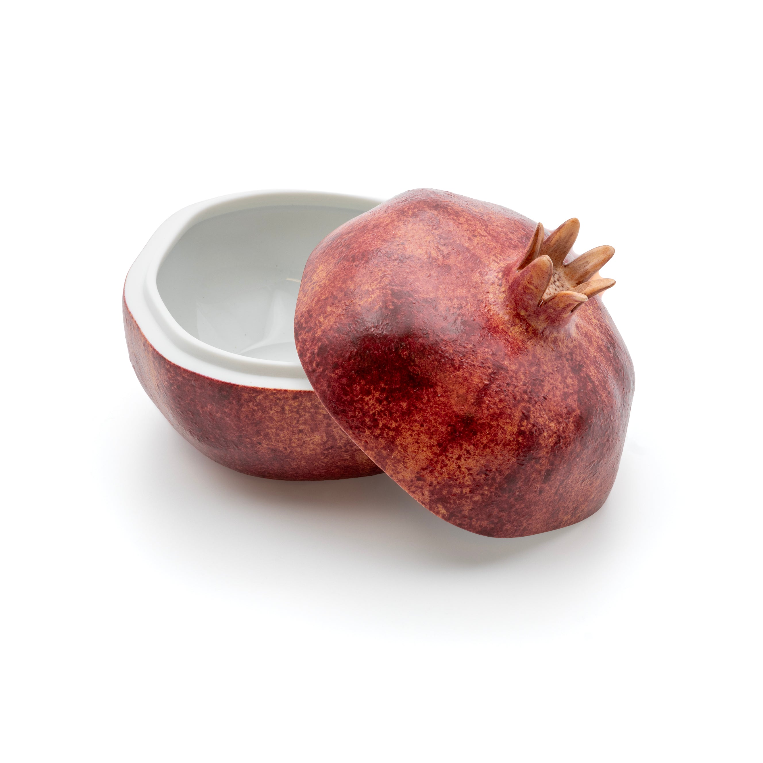 Porcelain Pomegranate Box