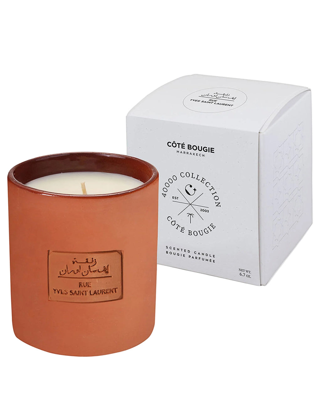 Rue Yves Saint Laurent Candle