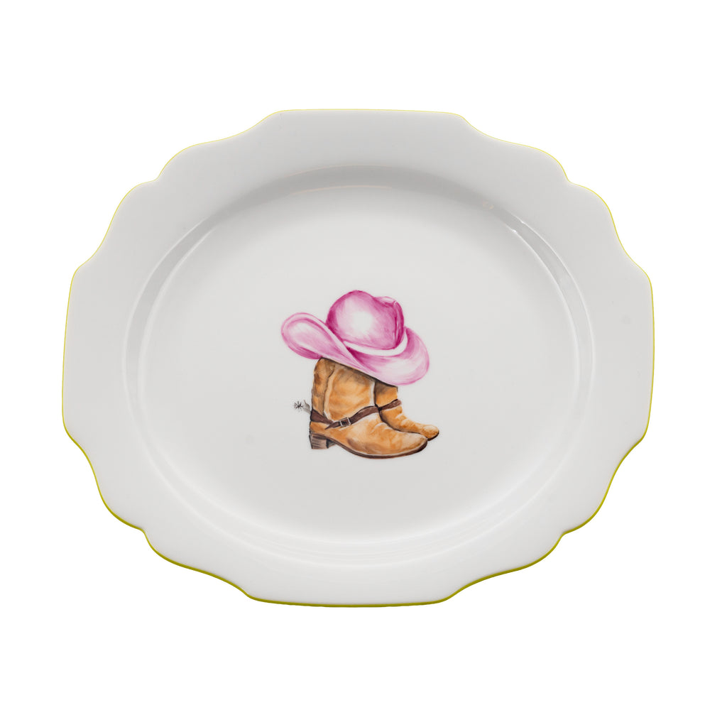 fête Exclusive Cowboy Starter Plate