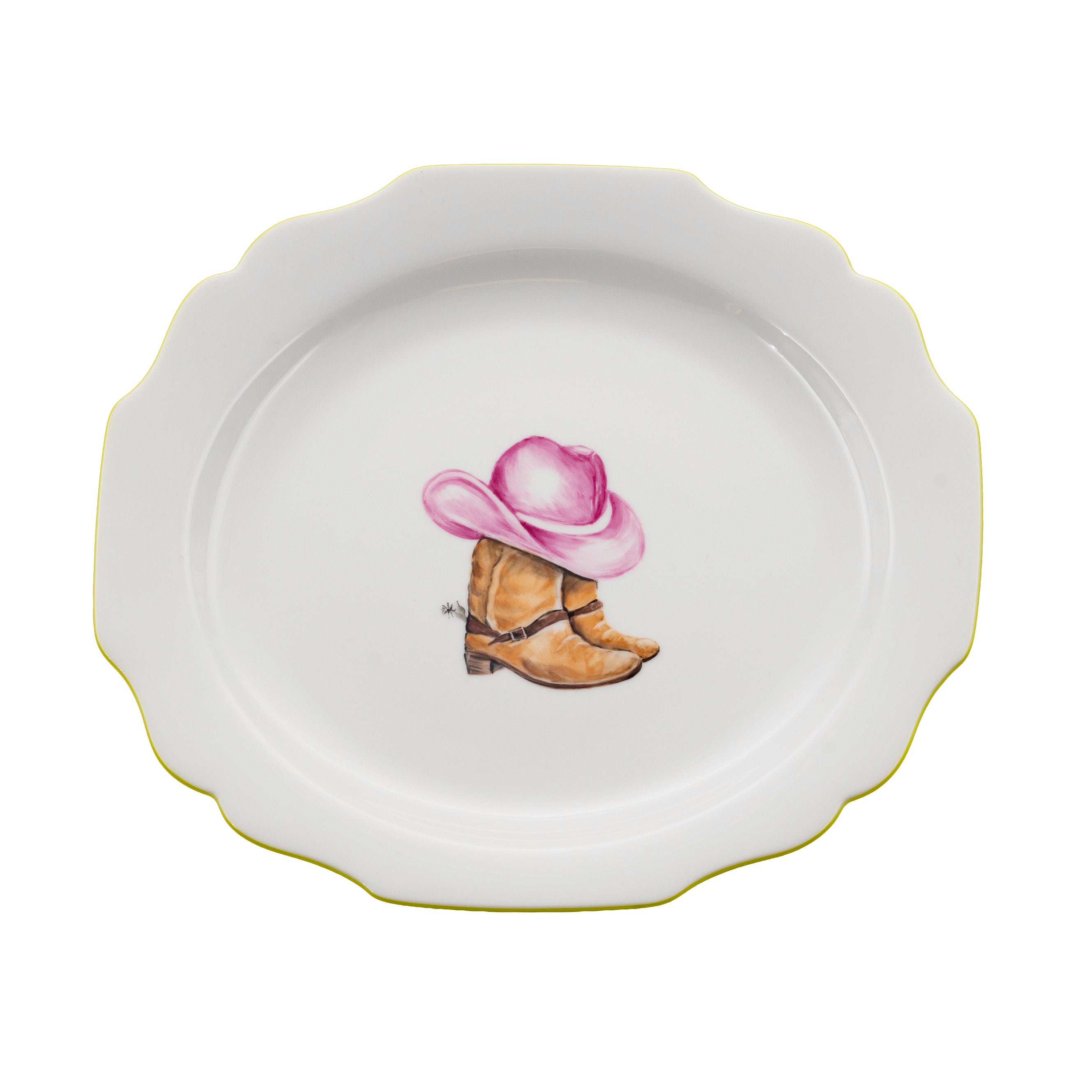 fête Exclusive Cowboy Starter Plate