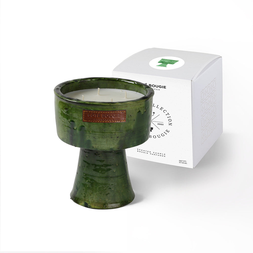 Tamegroute Green Cup Candle